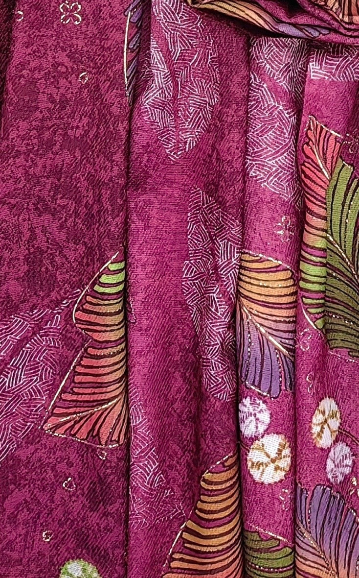 Écharpe fushia XF3615