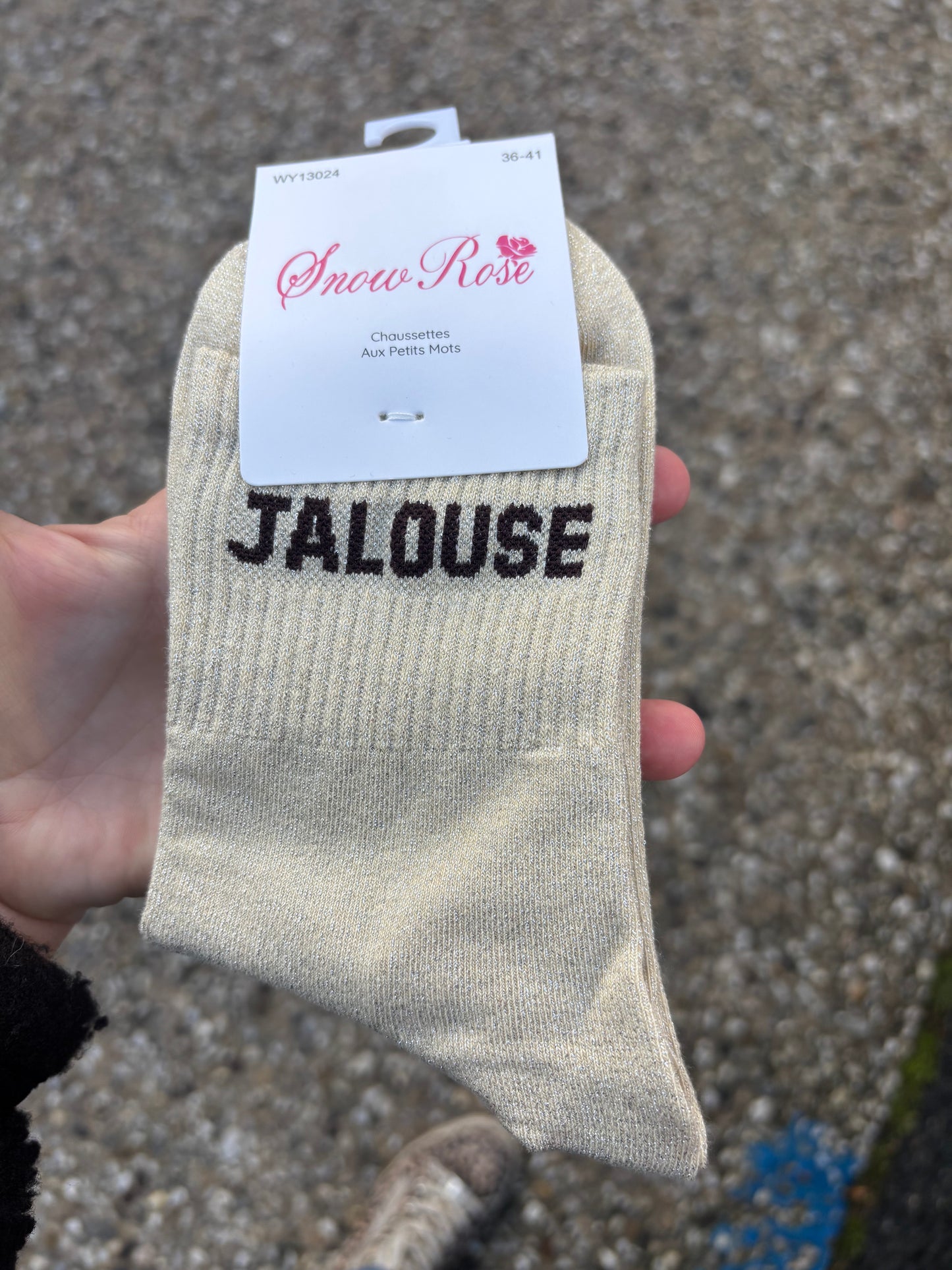 Chaussettes paillettes Jalouse