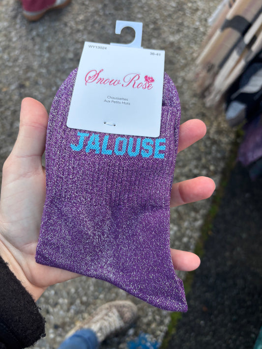 Chaussettes paillettes Jalouse