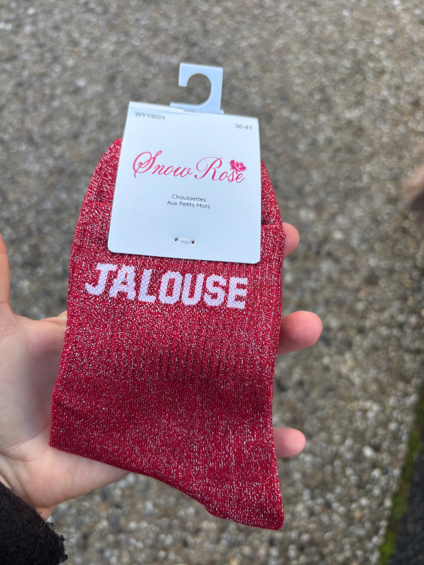 Chaussettes paillettes Jalouse