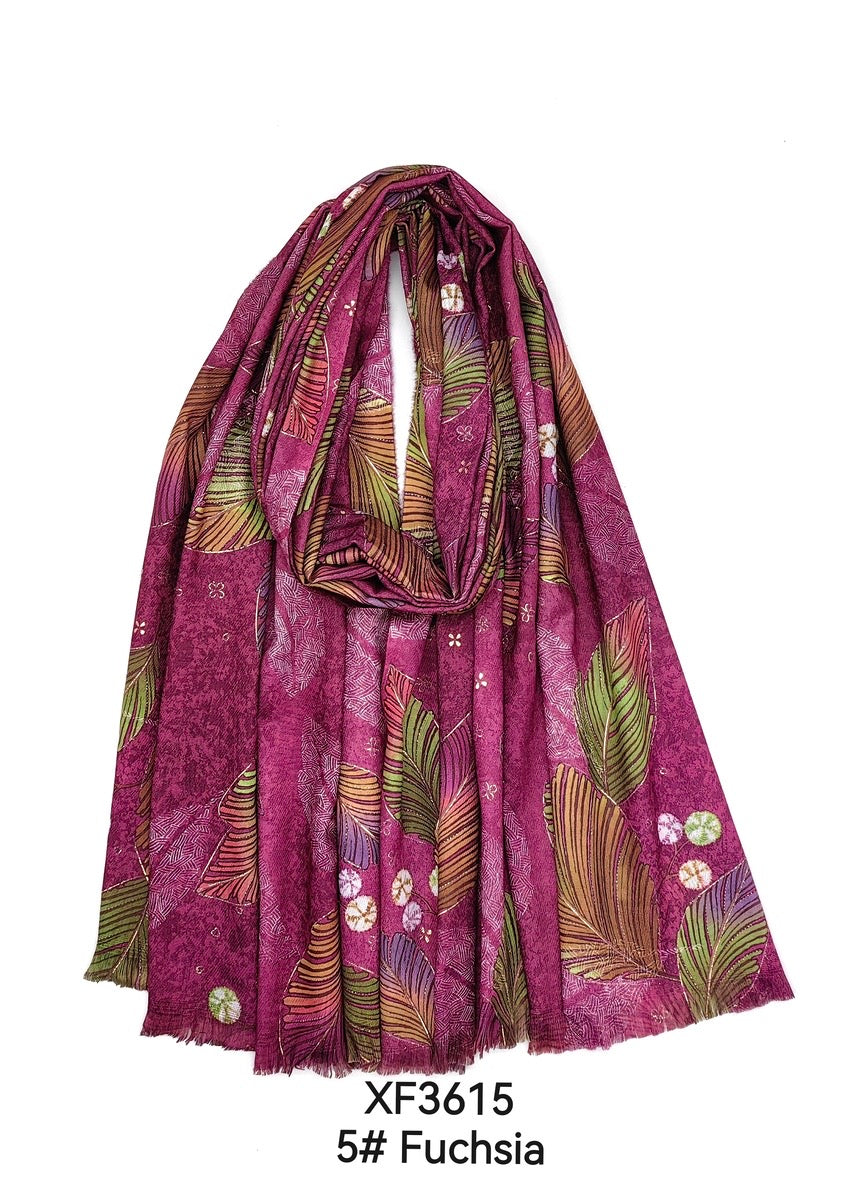 Écharpe fushia XF3615