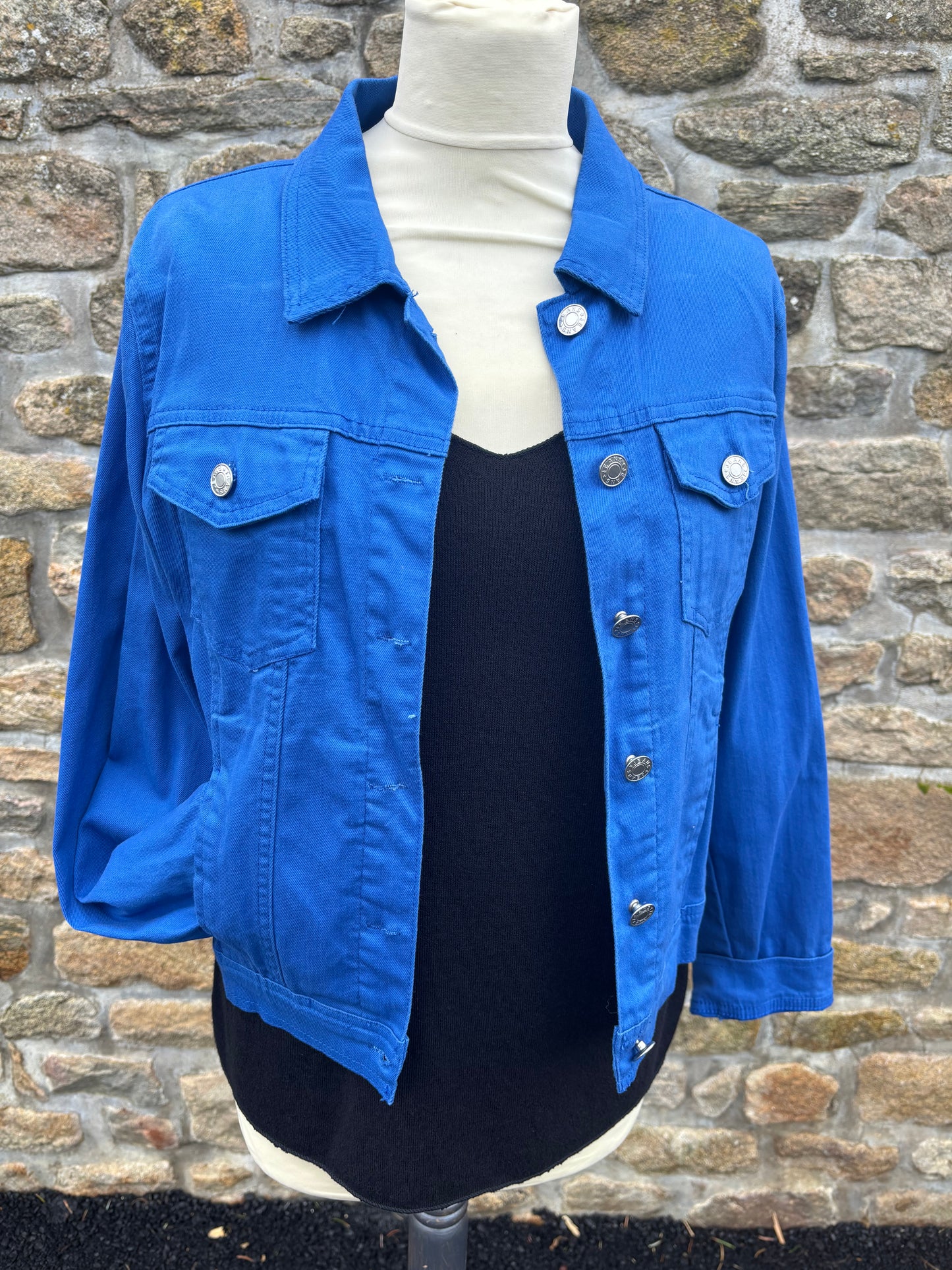 Veste en jeans bleu Roy