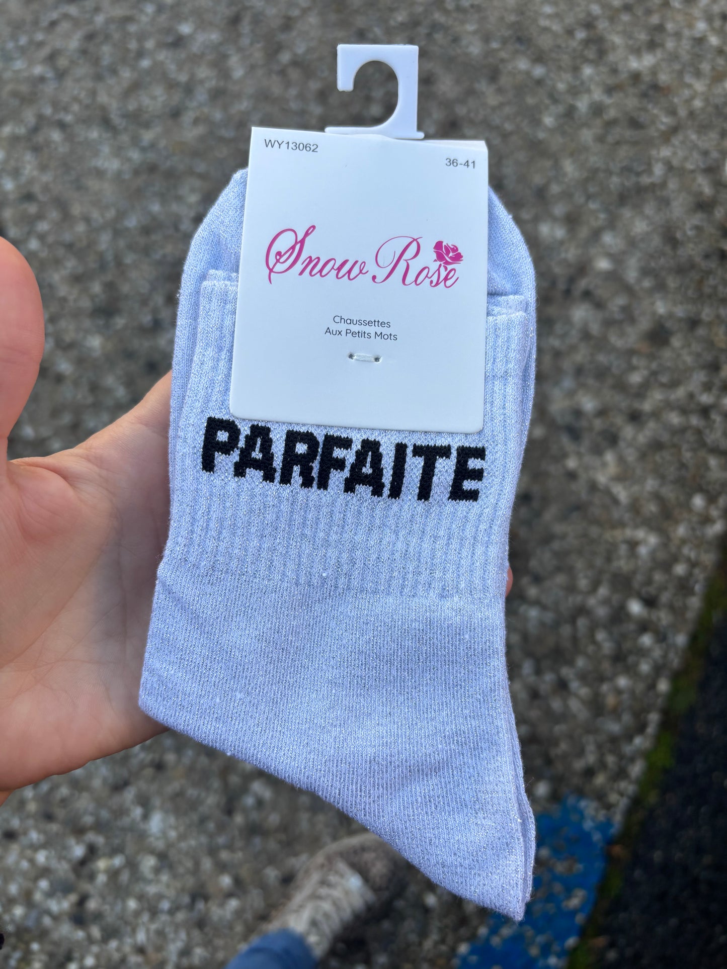Chaussettes paillettes Parfaite