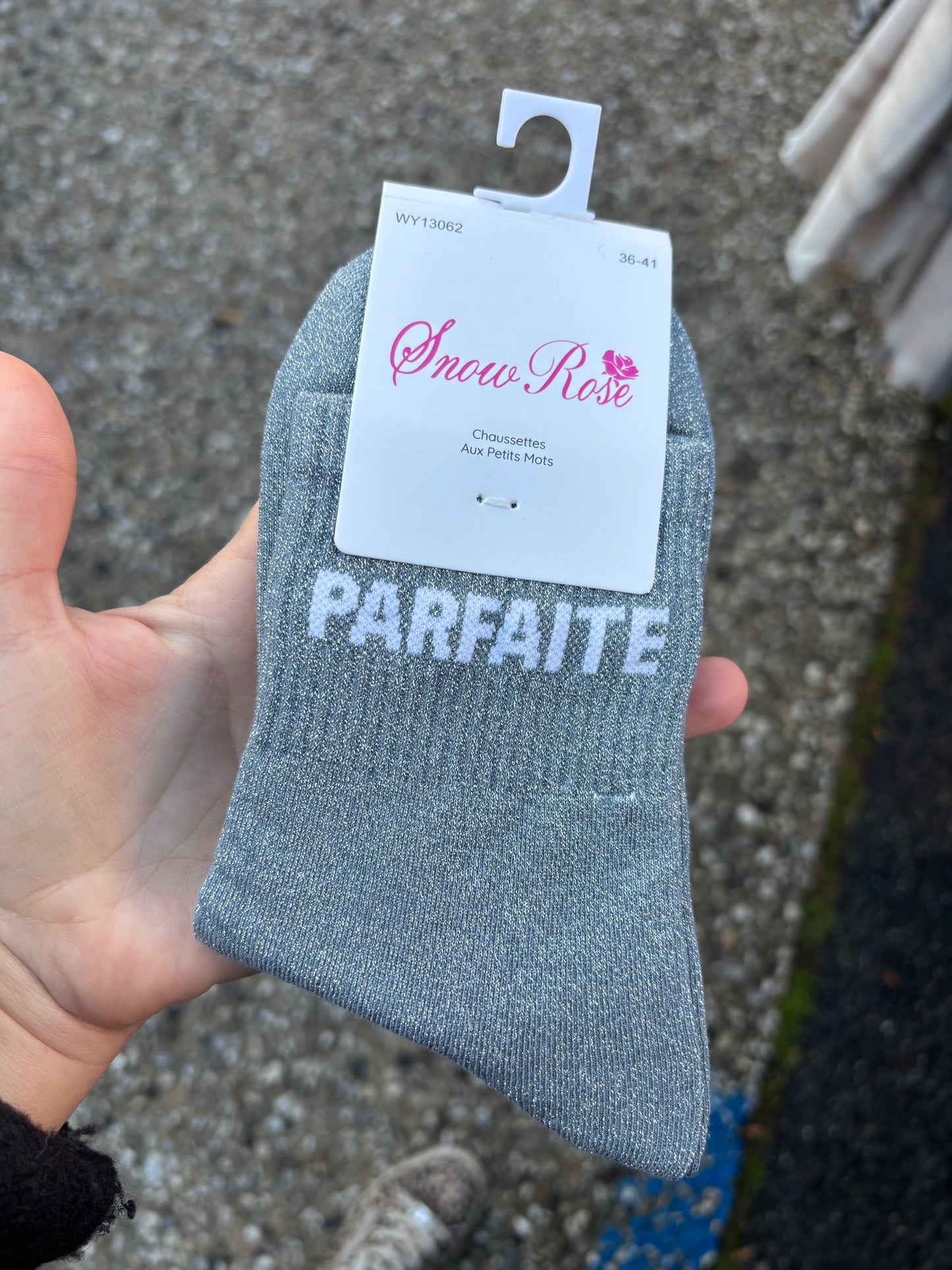 Chaussettes paillettes Parfaite