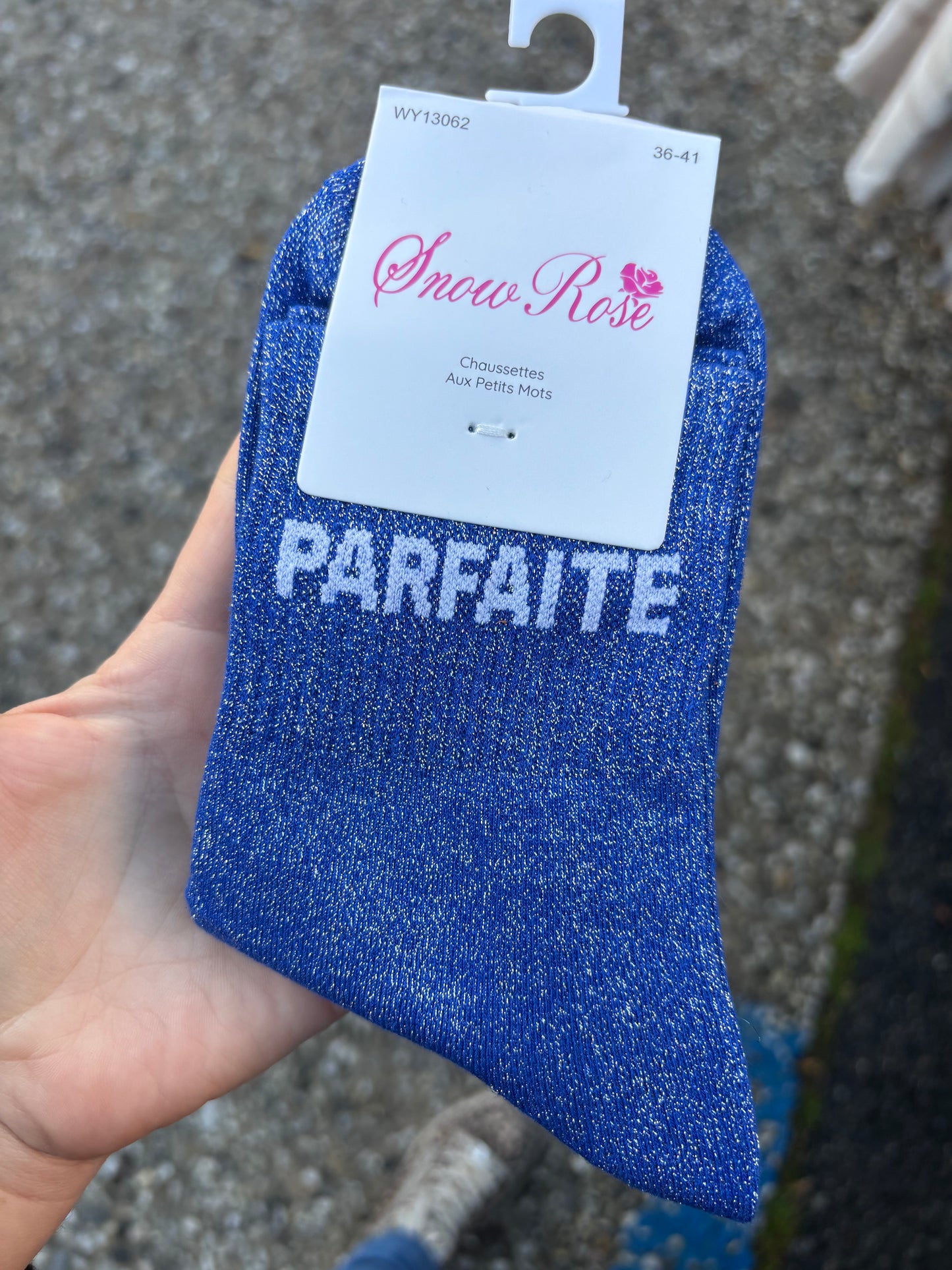 Chaussettes paillettes Parfaite